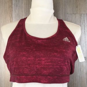 BRAND NEW Adidas Women’s 2XL Red Pink Sports Bra